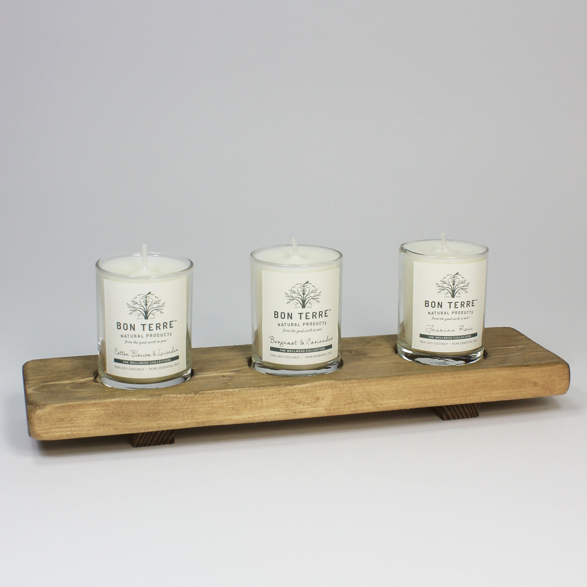 Handmade Candle Soy, Lavender Bergamot Essential Oil Soy Wax