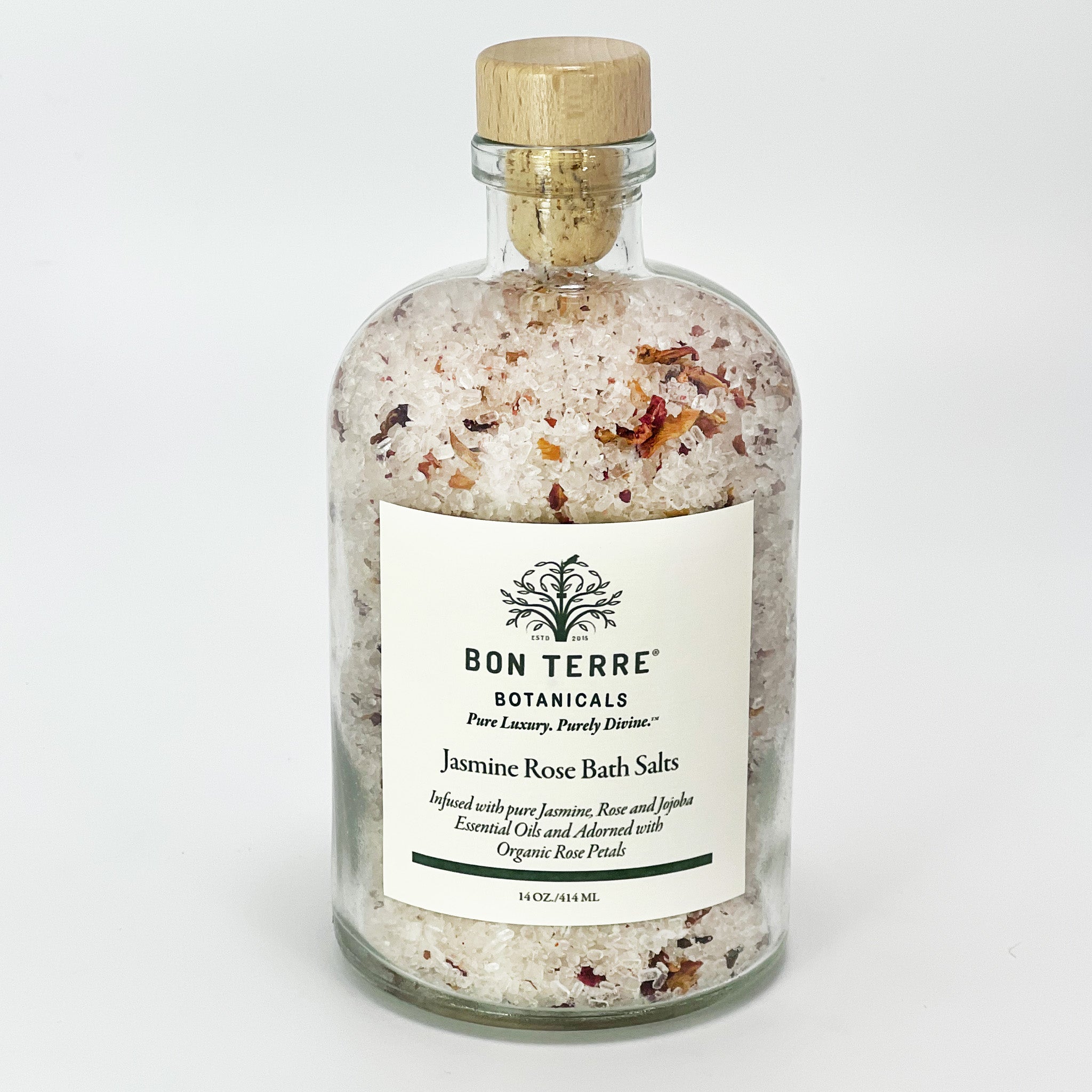 Jasmine Rose Essential Oil Bath Salts