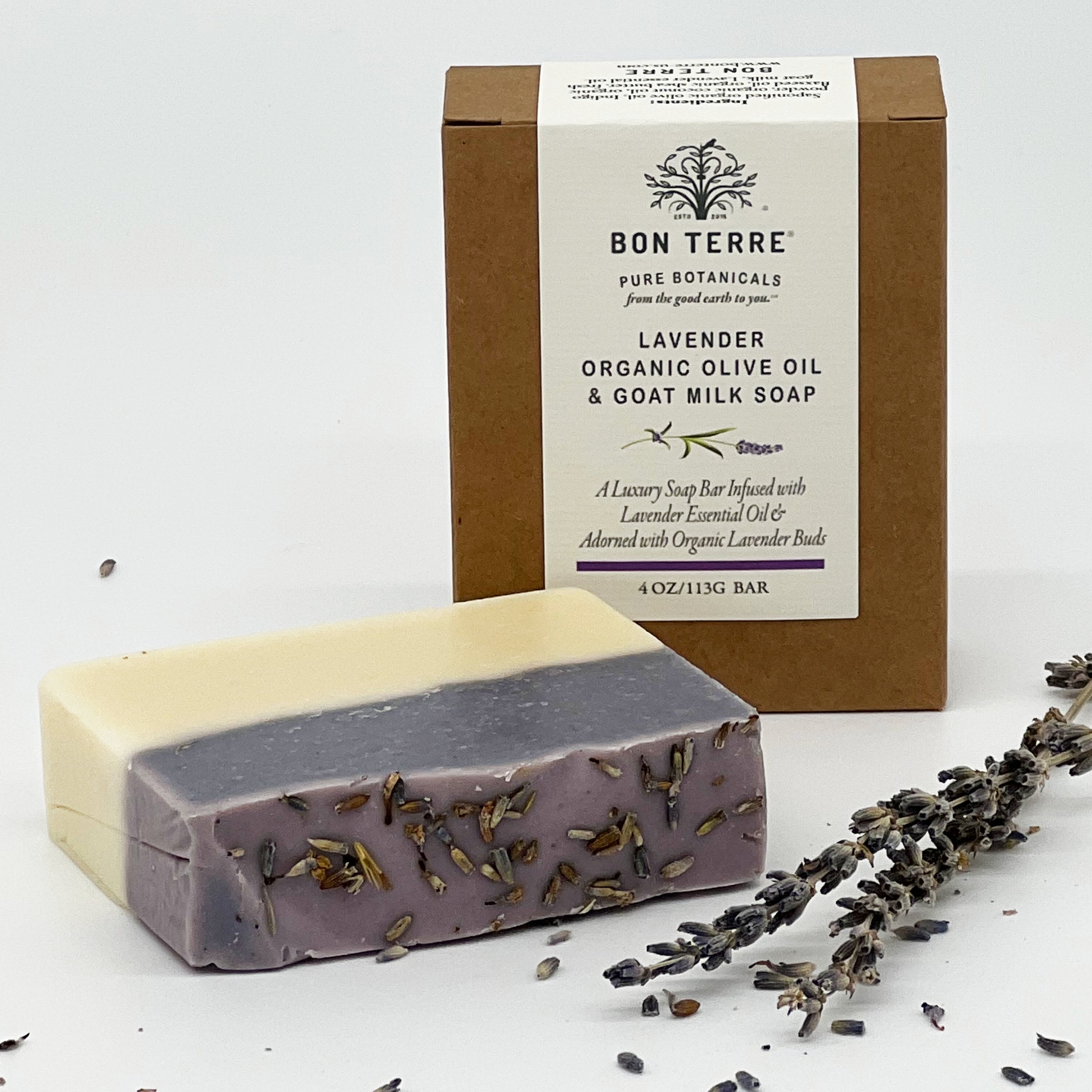Lavender Organic Olive Oil & Goat Milk Artisan Soap
